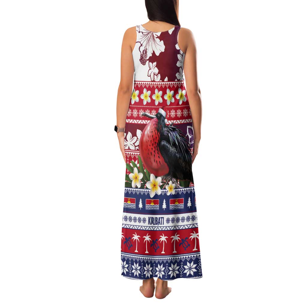 Kiribati Christmas Tank Maxi Dress Frigatebird Santa Tekeraoi n te Kiritimati - Polynesian Pride