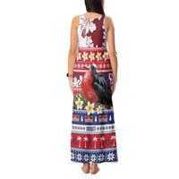 Kiribati Christmas Tank Maxi Dress Frigatebird Santa Tekeraoi n te Kiritimati - Polynesian Pride