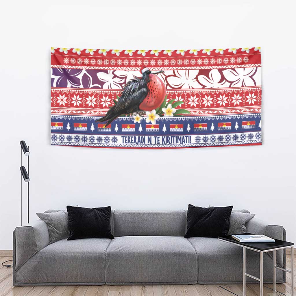Kiribati Christmas Tapestry Frigatebird Santa Tekeraoi n te Kiritimati - Polynesian Pride