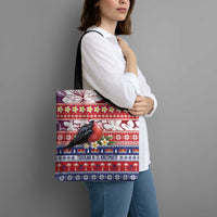 Kiribati Christmas Tote Bag Frigatebird Santa Tekeraoi n te Kiritimati - Polynesian Pride
