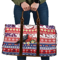 Kiribati Christmas Travel Bag Frigatebird Santa Tekeraoi n te Kiritimati - Polynesian Pride