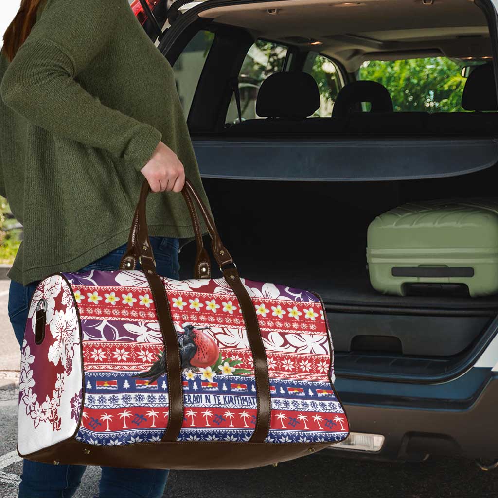 Kiribati Christmas Travel Bag Frigatebird Santa Tekeraoi n te Kiritimati - Polynesian Pride