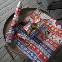 Kiribati Christmas Wrapping Paper Frigatebird Santa Tekeraoi n te Kiritimati - Polynesian Pride