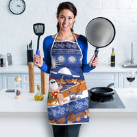 Marshall Islands Christmas Apron Beachy Santa Monono ilo raaneoan Nejin - Polynesian Pride