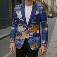 Marshall Islands Christmas Blazer Beachy Santa Monono ilo raaneoan Nejin - Polynesian Pride