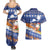 Marshall Islands Christmas Couples Matching Summer Maxi Dress and Hawaiian Shirt Beachy Santa Monono ilo raaneoan Nejin - Polynesian Pride
