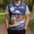 Marshall Islands Christmas Knitted V-Neck Vest Beachy Santa Monono ilo raaneoan Nejin - Polynesian Pride