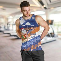 Marshall Islands Christmas Men Tank Top Beachy Santa Monono ilo raaneoan Nejin - Polynesian Pride