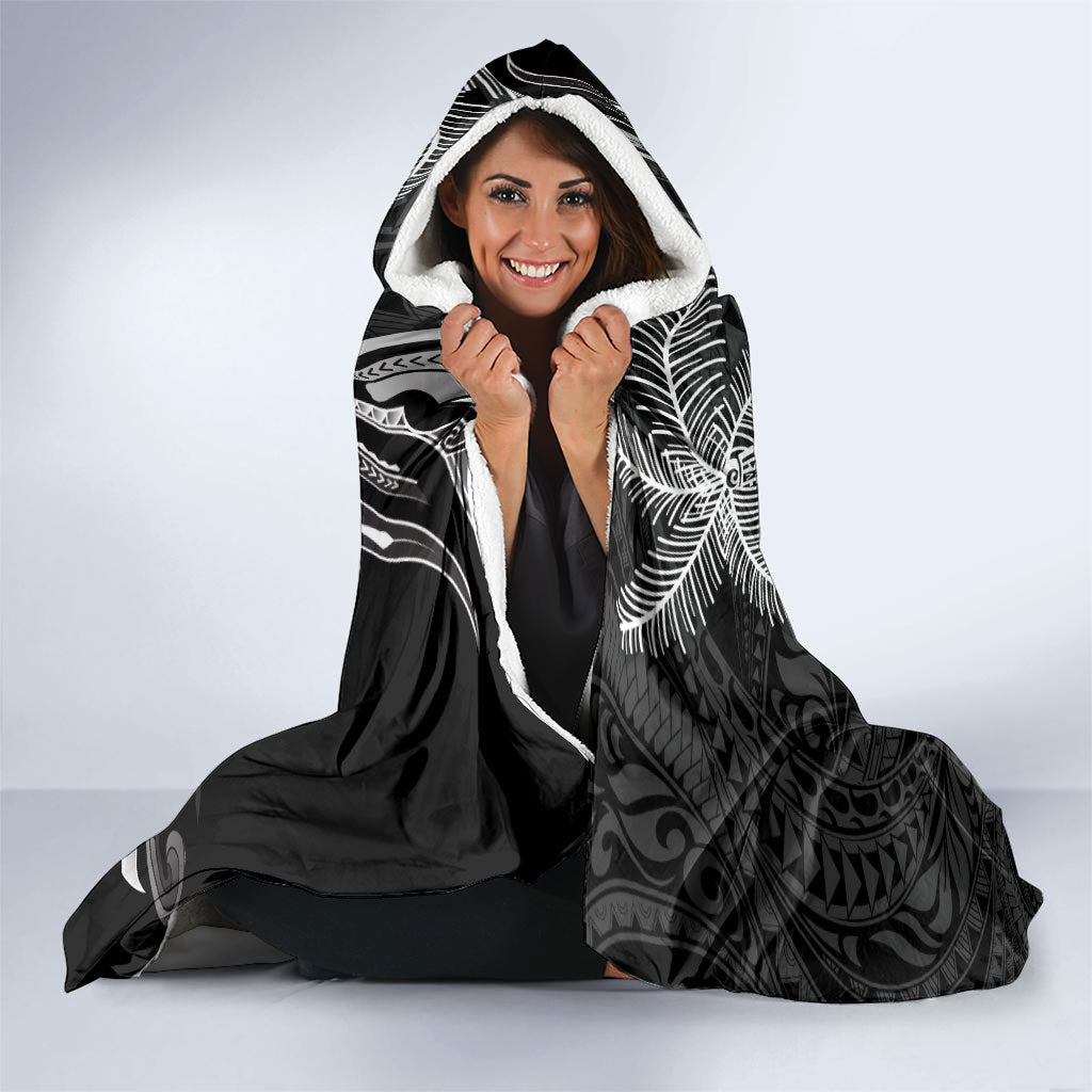 Hawaii Tribal Tiki Drum Hula Girl Hooded Blanket LT14 - Polynesian Pride