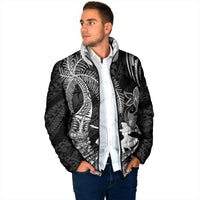 Hawaii Tribal Tiki Drum Hula Girl Padded Jacket LT14 - Polynesian Pride