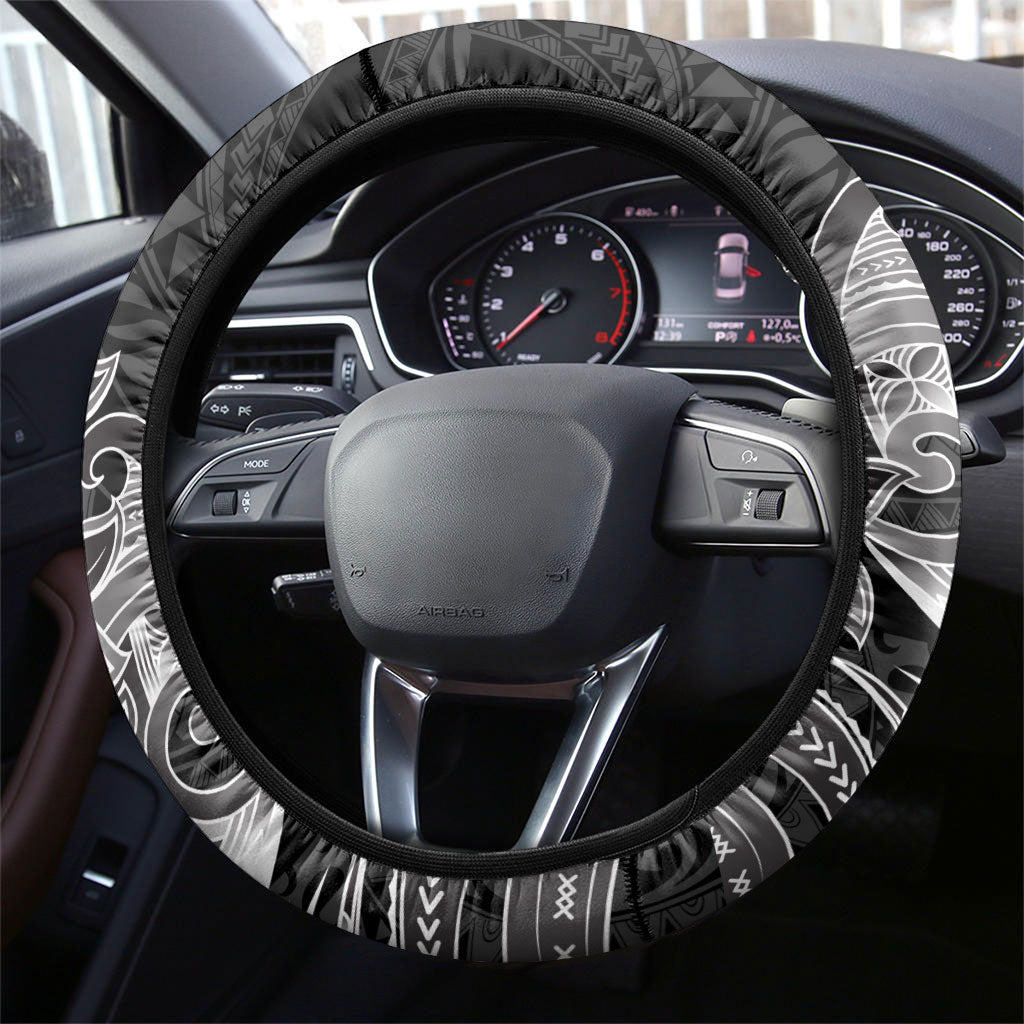 Hawaii Tribal Tiki Drum Hula Girl Steering Wheel Cover LT14 - Polynesian Pride