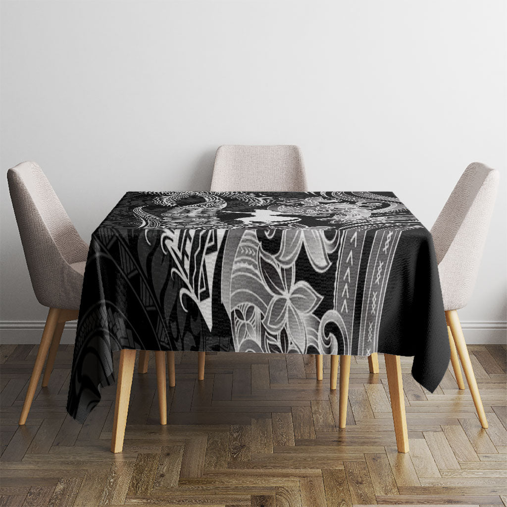 Hawaii Tribal Tiki Drum Hula Girl Tablecloth