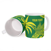 Tailevu Fiji 2026 Rugby Custom Ceramic Mug Dove Nation Fijian Tapa Pattern LT14 - Polynesian Pride
