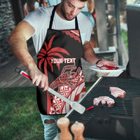 Rewa Fiji 2026 Rugby Custom Apron Ura Prawn Fijian Tapa Pattern LT14 - Polynesian Pride