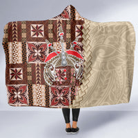 Samoa Tapau Hooded Blanket Samoan Siapo Pattern LT14 - Polynesian Pride