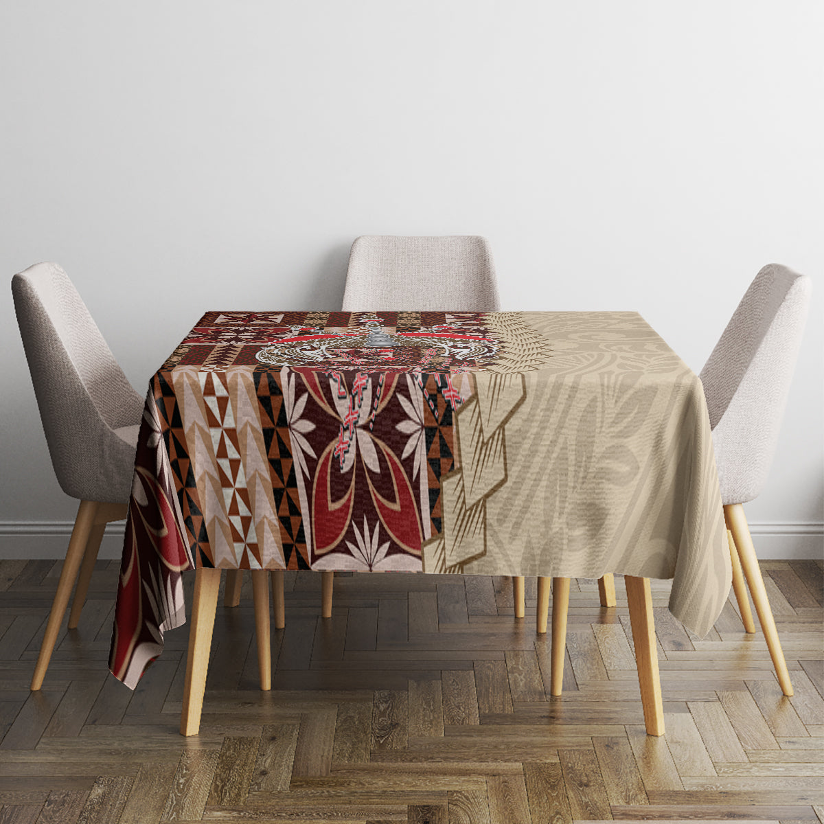 Samoa Tapau Tablecloth Samoan Siapo Pattern LT14 - Polynesian Pride