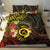 Vanuatu Christmas Bedding Set Vanuatuan Pig Tusk - Meri Krismas!