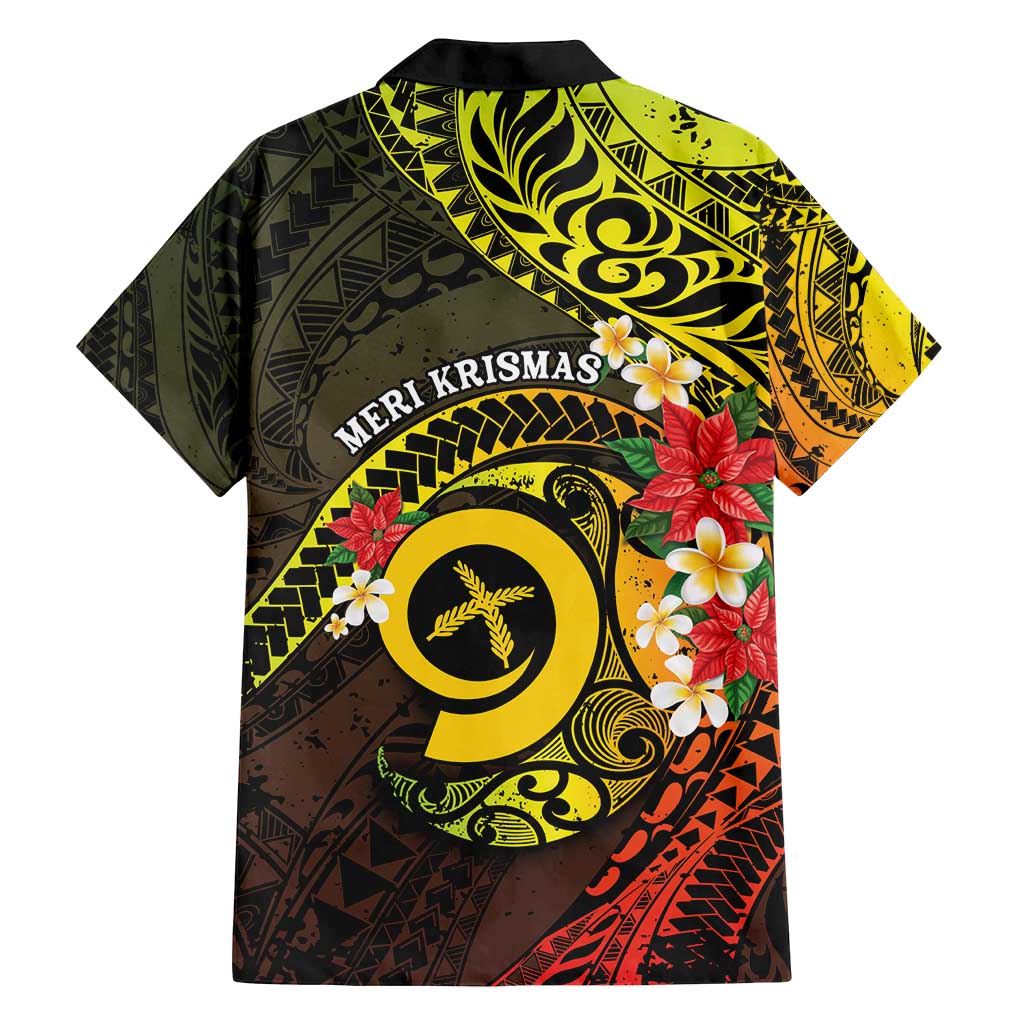 Vanuatu Christmas Family Matching Puletasi and Hawaiian Shirt Vanuatuan Pig Tusk - Meri Krismas! LT14 - Polynesian Pride