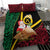 Vanuatu Christmas Bedding Set Vanuatuan Conch Shell - Meri Krismas!