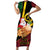 Vanuatu Christmas Family Matching Short Sleeve Bodycon Dress and Hawaiian Shirt Vanuatuan Conch Shell - Meri Krismas!