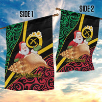 Vanuatu Christmas Garden Flag Vanuatuan Conch Shell - Meri Krismas!
