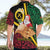 Vanuatu Christmas Hawaiian Shirt Vanuatuan Conch Shell - Meri Krismas!