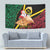 Vanuatu Christmas Tapestry Vanuatuan Conch Shell - Meri Krismas!