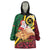 Vanuatu Christmas Wearable Blanket Hoodie Vanuatuan Conch Shell - Meri Krismas!