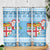 Fiji Christmas Skinny Tumbler Fijian Masi Marau na Kerisimasi! - Blue