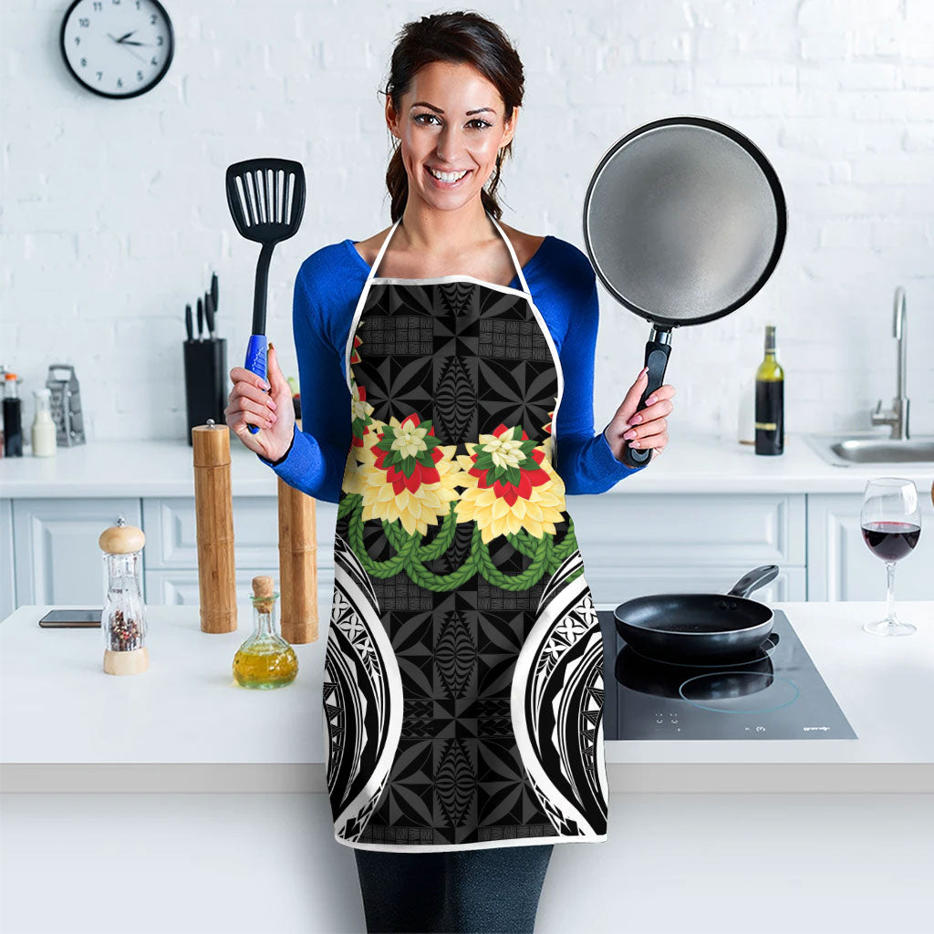 Black Tonga Ngatu Kahoa Lei Apron LT14 - Polynesian Pride