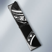 Black Tonga Ngatu Kahoa Lei Auto Sun Shade LT14 - Polynesian Pride