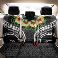 Black Tonga Ngatu Kahoa Lei Back Car Seat Cover LT14 - Polynesian Pride