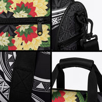 Black Tonga Ngatu Kahoa Lei Duffle Bag LT14 - Polynesian Pride
