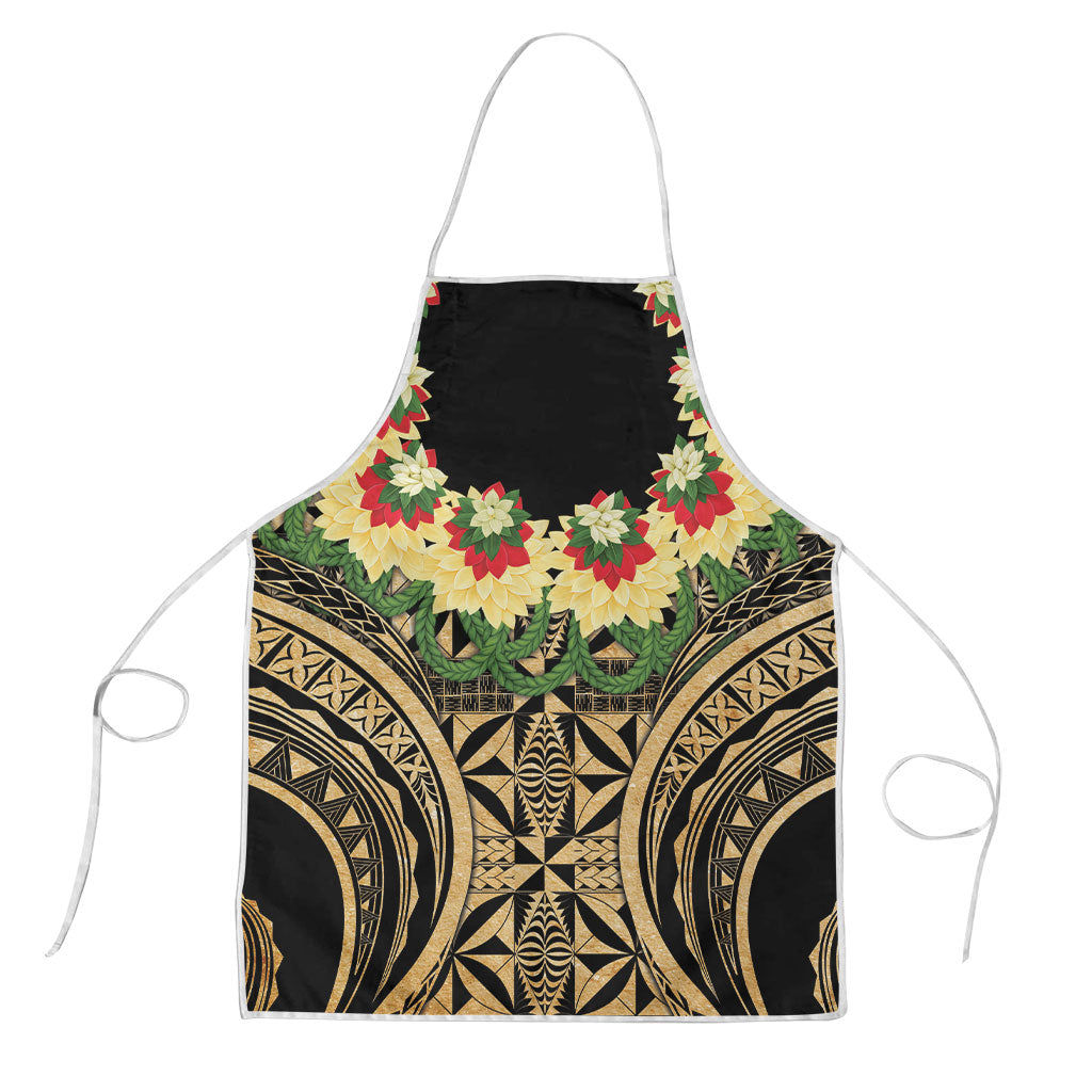 Grunge Gold Tonga Ngatu Kahoa Lei Apron LT14 Gold - Polynesian Pride