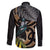 Aotearoa Kowhai Tui Bird Family Matching Mermaid Dress and Hawaiian Shirt Maori Ngaru With Silver Fern
