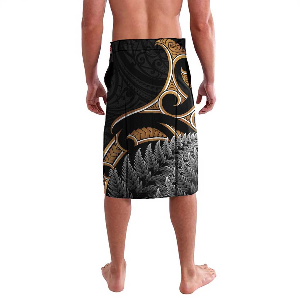 Aotearoa Kowhai Tui Bird Lavalava Maori Ngaru With Silver Fern