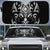 Black Ngaru Taniko With Aotearoa Maori Tattoo Auto Sun Shade - Polynesian Pride