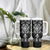 Black Ngaru Taniko With Aotearoa Maori Tattoo Tumbler With Handle