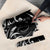 Black Ngaru Taniko With Aotearoa Maori Tattoo Umbrella - Polynesian Pride