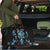 Blue Ngaru Taniko With Aotearoa Maori Tattoo Travel Bag - Polynesian Pride
