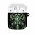 Green Ngaru Taniko With Aotearoa Maori Tattoo AirPods Case - Polynesian Pride