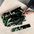 Green Ngaru Taniko With Aotearoa Maori Tattoo Umbrella - Polynesian Pride
