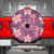 Pink Hawaii Plumeria With Tropical Flowers Motifs Spare Tire Cover