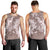 Polynesia Hammerhead Shark Tattoo With Plumeria Lei Men Tank Top