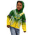 Personalised Cook Islands Rugby Kid Hoodie Pacific Go The Kukis Gradient Style LT14 - Polynesian Pride