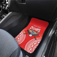 Personalised Taiwan Billiards Car Mats Eight-ball Pool Polynesia Tattoo - Polynesian Pride