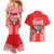 Personalised Taiwan Billiards Couples Matching Mermaid Dress and Hawaiian Shirt Eight-ball Pool Polynesia Tattoo - Polynesian Pride