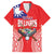 Personalised Taiwan Billiards Family Matching Long Sleeve Bodycon Dress and Hawaiian Shirt Eight-ball Pool Polynesia Tattoo - Polynesian Pride