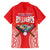 Personalised Taiwan Billiards Family Matching Long Sleeve Bodycon Dress and Hawaiian Shirt Eight-ball Pool Polynesia Tattoo - Polynesian Pride