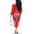Personalised Taiwan Billiards Family Matching Off The Shoulder Long Sleeve Dress and Hawaiian Shirt Eight-ball Pool Polynesia Tattoo - Polynesian Pride